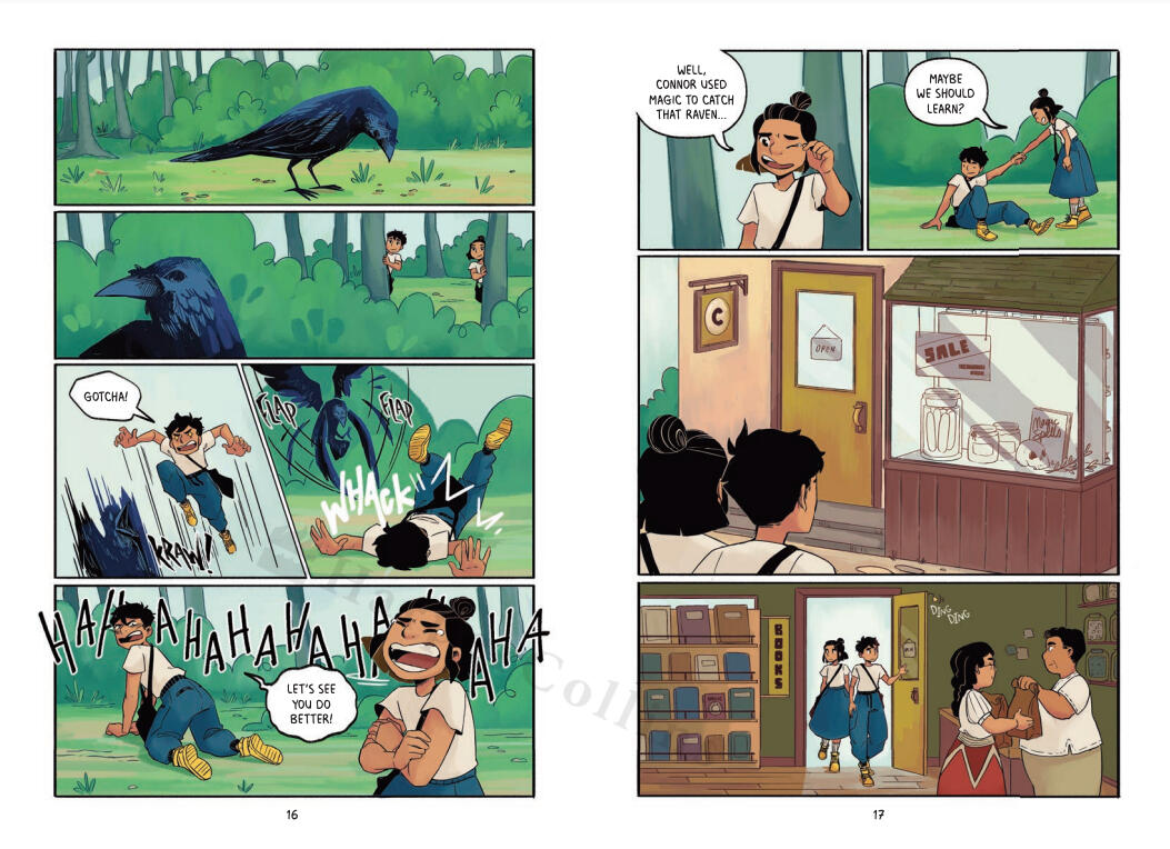 The Secret of the Ravens Sample 1